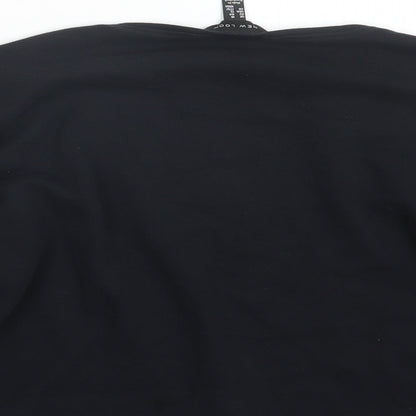 Womens UK Size 16 New Look Black Pullover Jumper