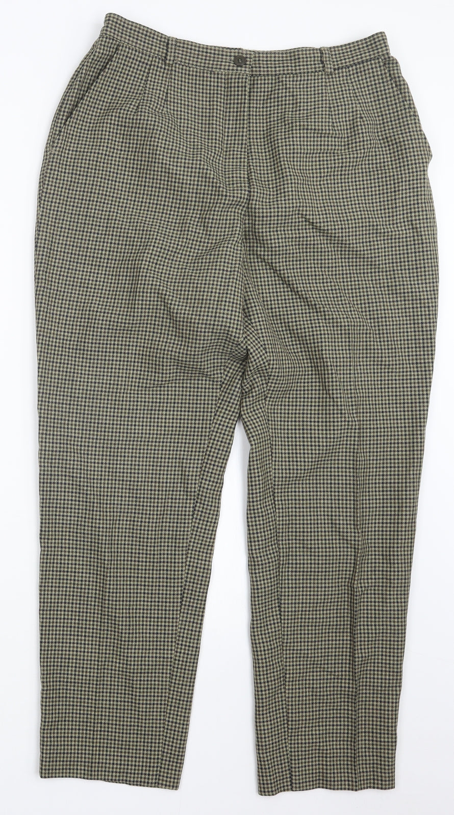 Womens UK Size 30 in Preworn Regular Fit  Beige Trousers