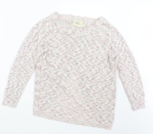 Womens UK Size 14 Papaya Purple Pullover Jumper