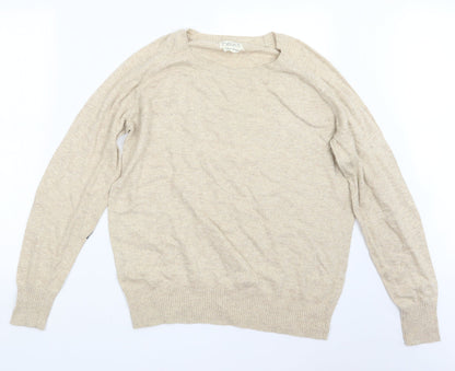 Womens UK Size 16 NEXT Beige Pullover Jumper