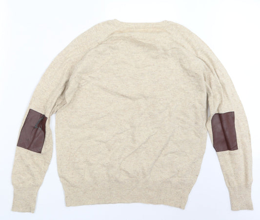 Womens UK Size 16 NEXT Beige Pullover Jumper