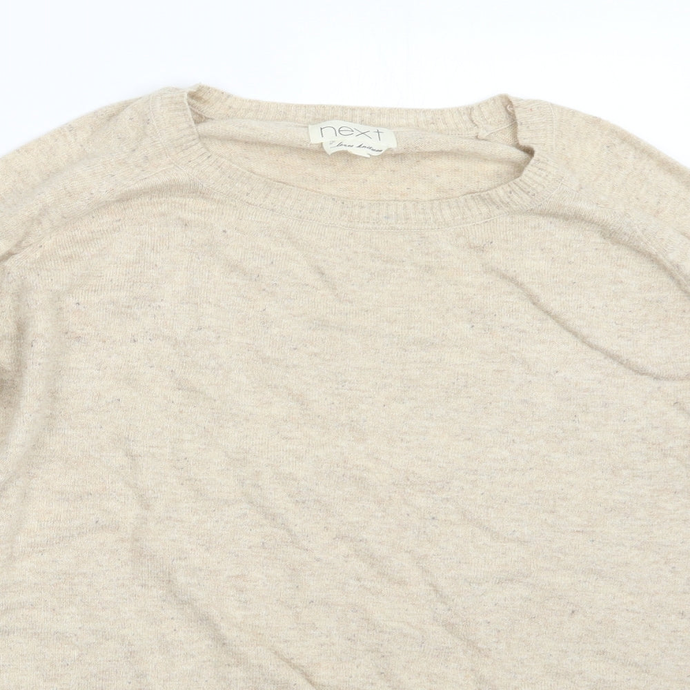 Womens UK Size 16 NEXT Beige Pullover Jumper