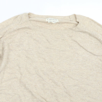 Womens UK Size 16 NEXT Beige Pullover Jumper