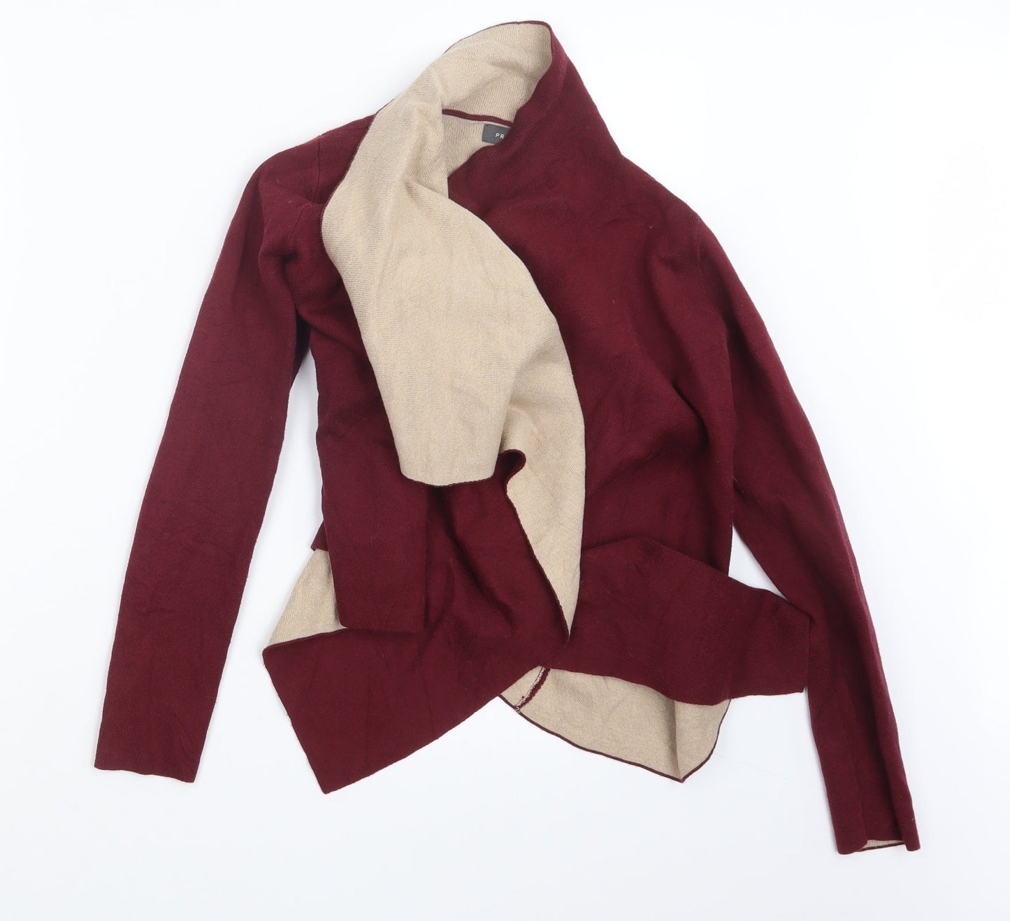 Primark Womens Purple  Knit Cardigan Jumper Size 4