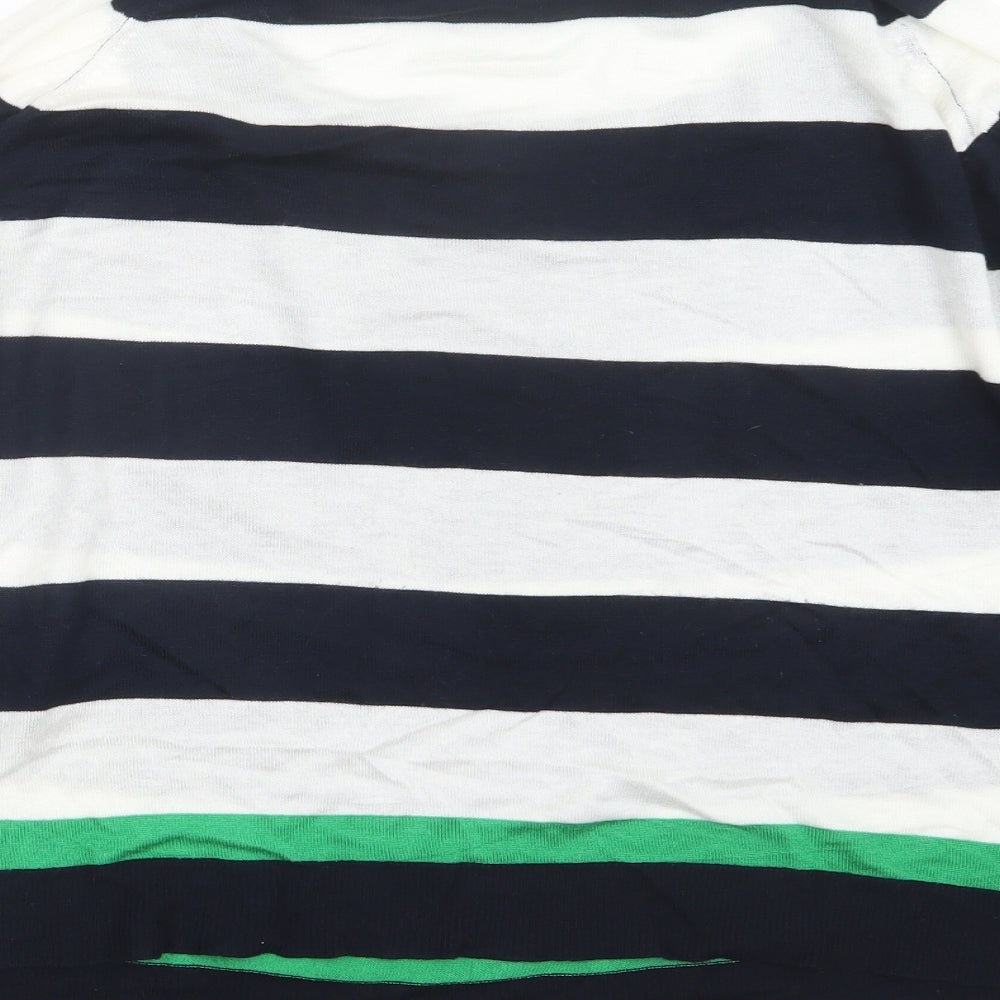Womens UK Size L Zara Knit Blue Pullover Jumper