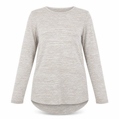 Womens UK Size 8 Apricot Beige Pullover Jumper