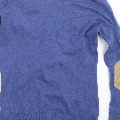 Womens UK Size 6 Divided by H&M Blue Cardigan Jumper