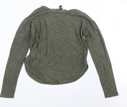 Divided by H&M Womens Green   Pullover Jumper Size S