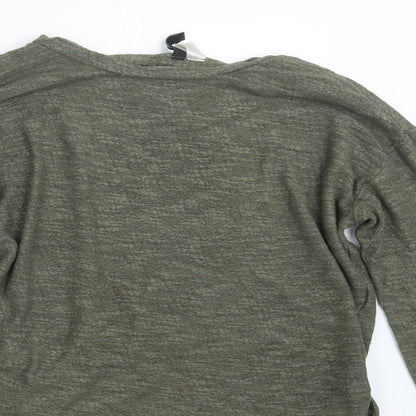Womens UK Size S Divided by H&M Green Pullover Jumper