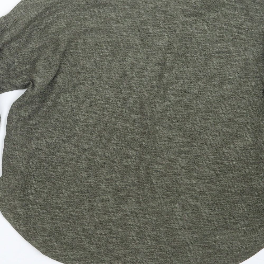 Womens UK Size S Divided by H&M Green Pullover Jumper