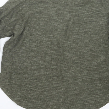 Womens UK Size S Divided by H&M Green Pullover Jumper