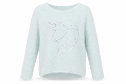 H&M Girls Green   Pullover Jumper Size 9-10 Years