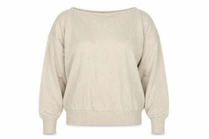 Womens UK Size M Boohoo Beige Pullover Jumper