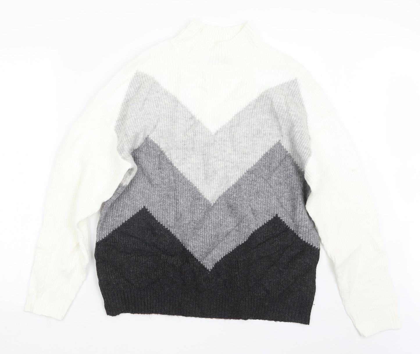Womens UK Size 12 Marks and Spencer Grey Pullover Jumper