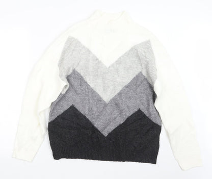Womens UK Size 12 Marks and Spencer Grey Pullover Jumper
