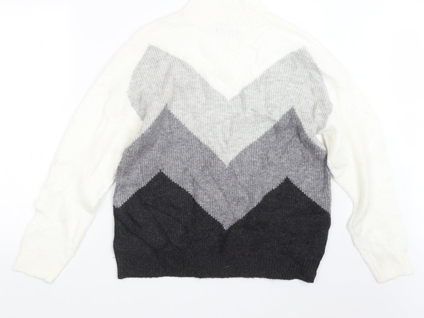 Womens UK Size 12 Marks and Spencer Grey Pullover Jumper