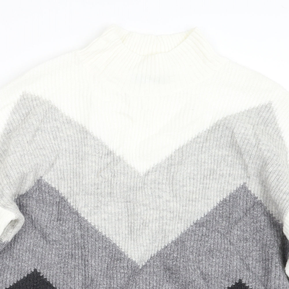 Womens UK Size 12 Marks and Spencer Grey Pullover Jumper