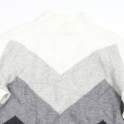 Womens UK Size 12 Marks and Spencer Grey Pullover Jumper