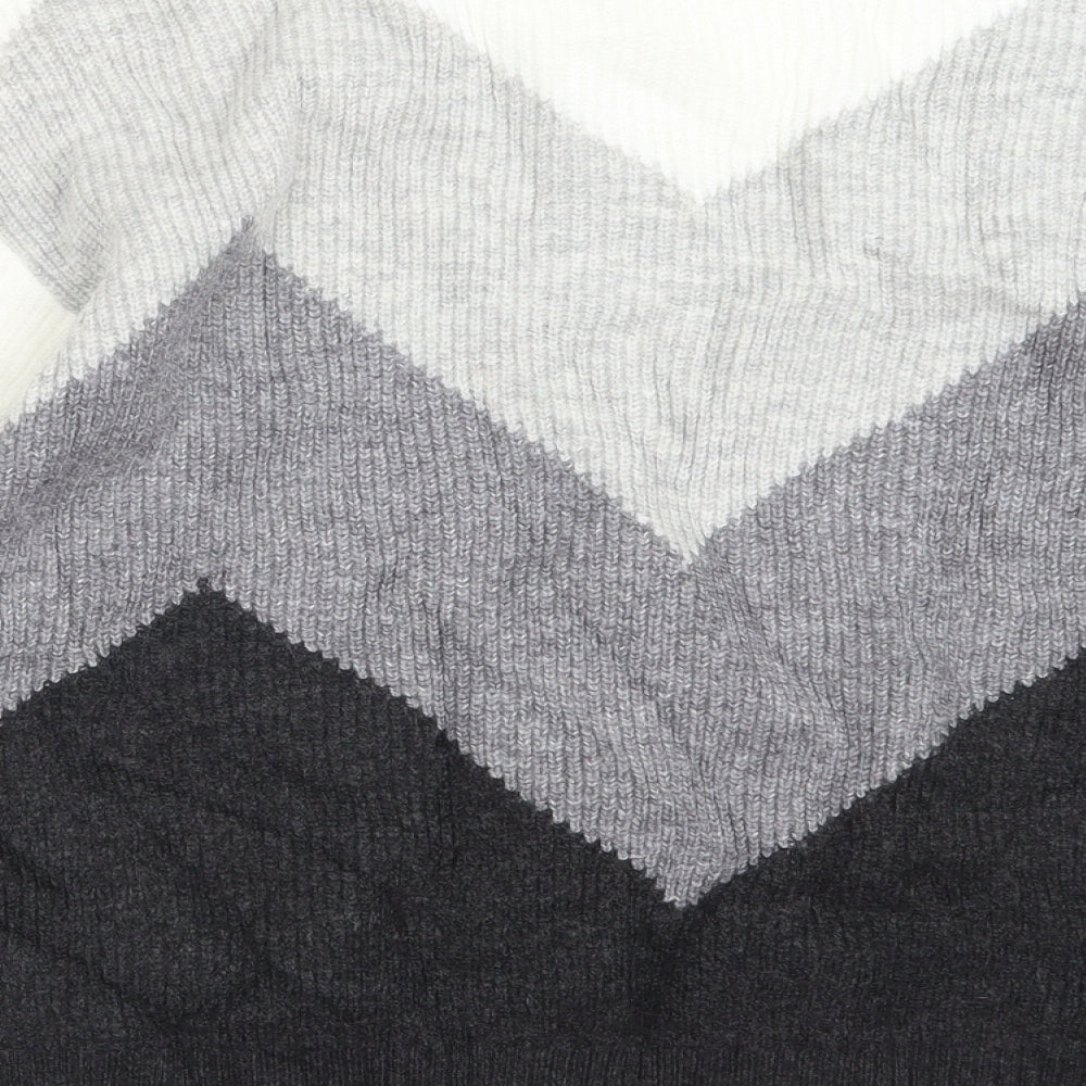 Womens UK Size 12 Marks and Spencer Grey Pullover Jumper