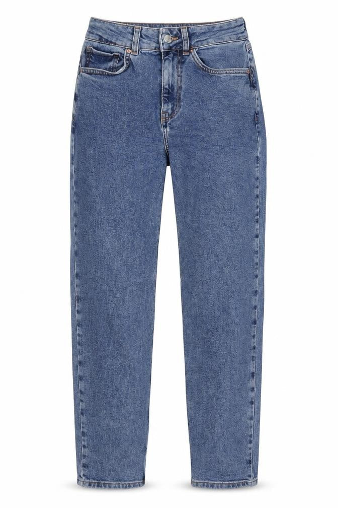 Womens UK Size 8 Denim Co Regular Fit Straight Blue Jeans