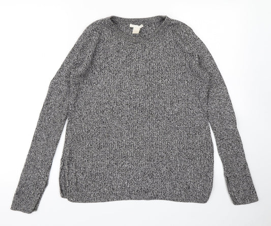 Womens UK Size S H&M Grey Pullover Jumper