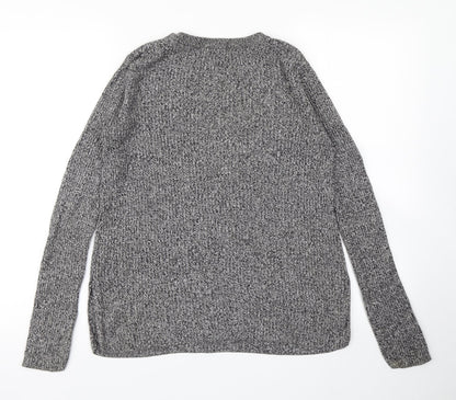 Womens UK Size S H&M Grey Pullover Jumper