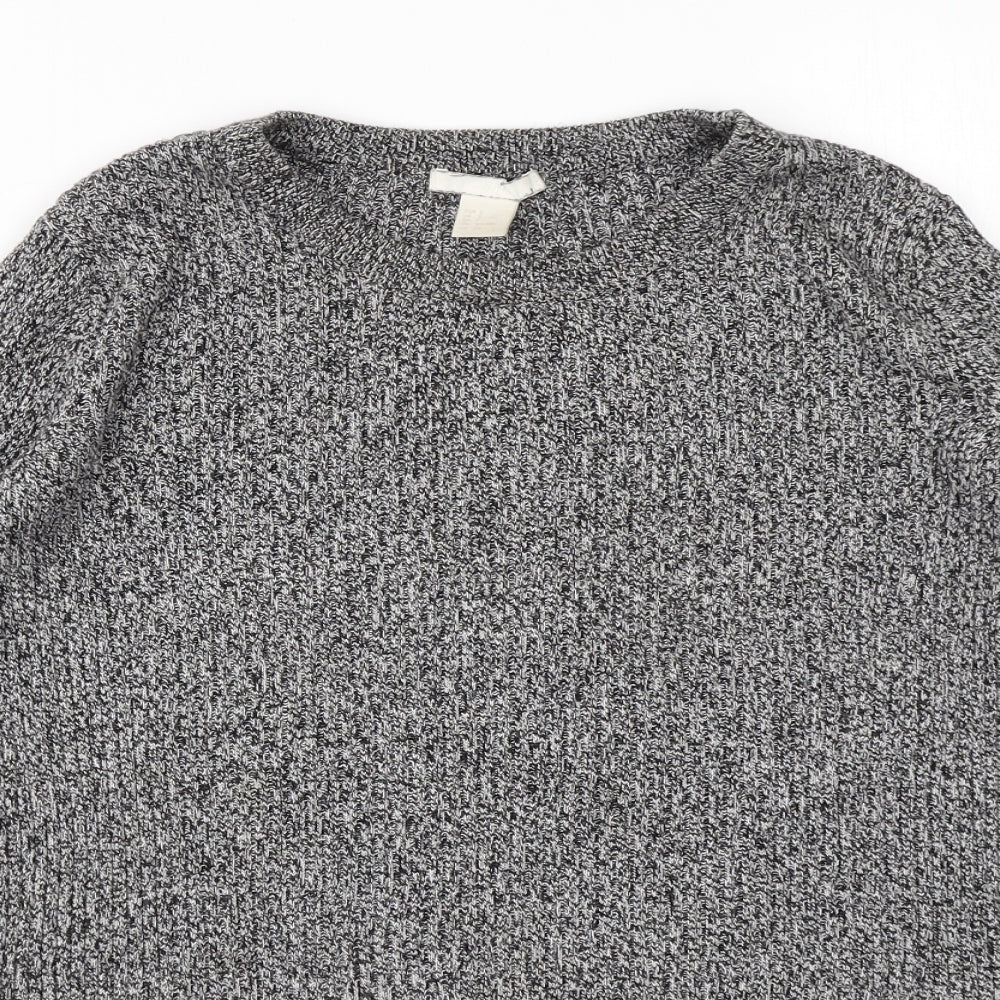 Womens UK Size S H&M Grey Pullover Jumper