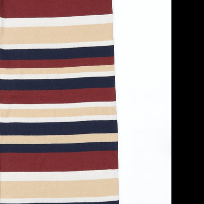 FOREVER 21 Womens Brown Striped Knit Bodycon  Size L