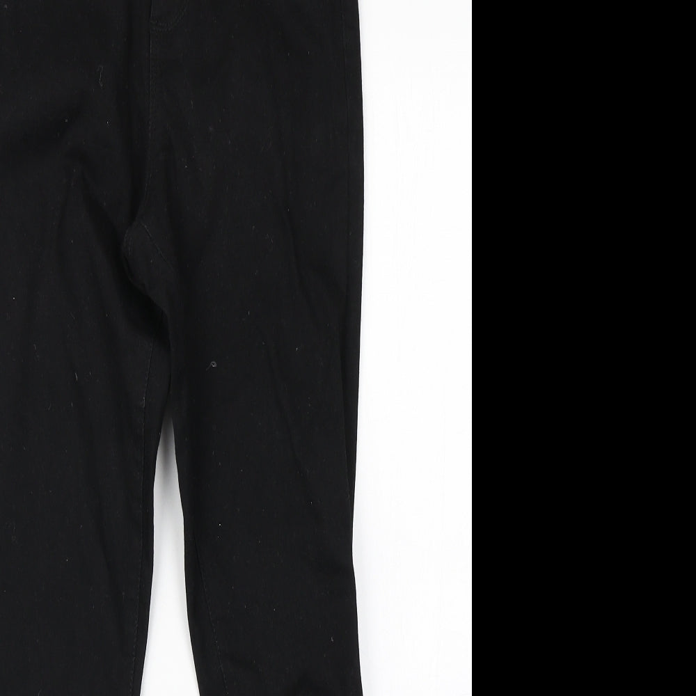 Denim Co Womens Black  Denim Skinny Jeans Size 12 L25 in