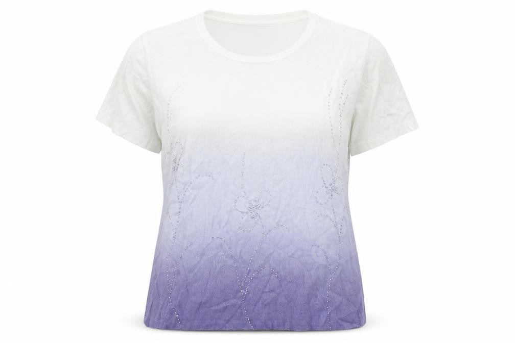 Womens UK Size L Fay Louise White Basic T-Shirt