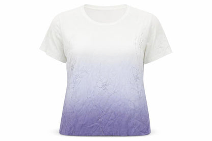 Womens UK Size L Fay Louise White Basic T-Shirt