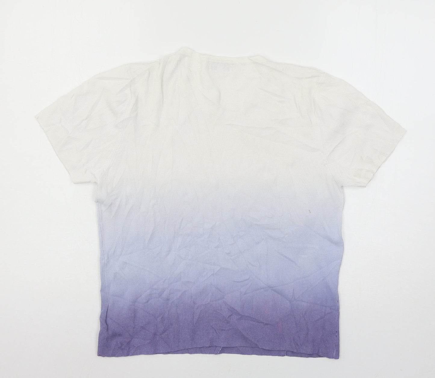 Womens UK Size L Fay Louise White Basic T-Shirt