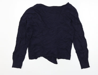 Womens UK Size 10 Monsoon Blue Cardigan Jumper