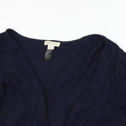 Womens UK Size 10 Monsoon Blue Cardigan Jumper