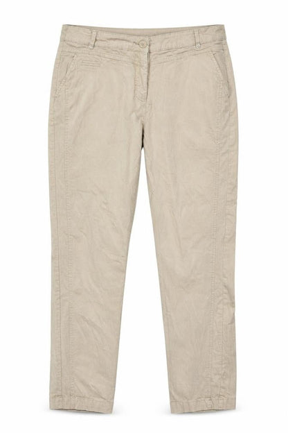 Womens UK Size 14 C&A Regular Fit  Brown Trousers