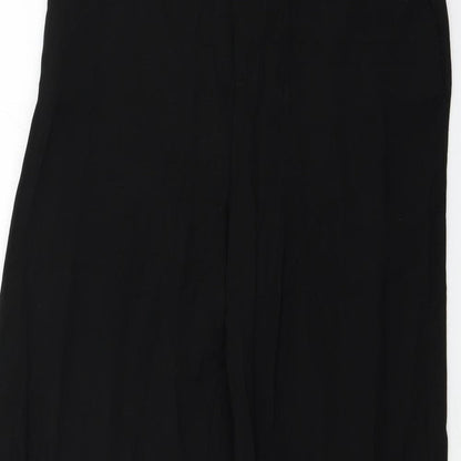 Womens UK Size 10 H&M Regular Fit  Black Trousers