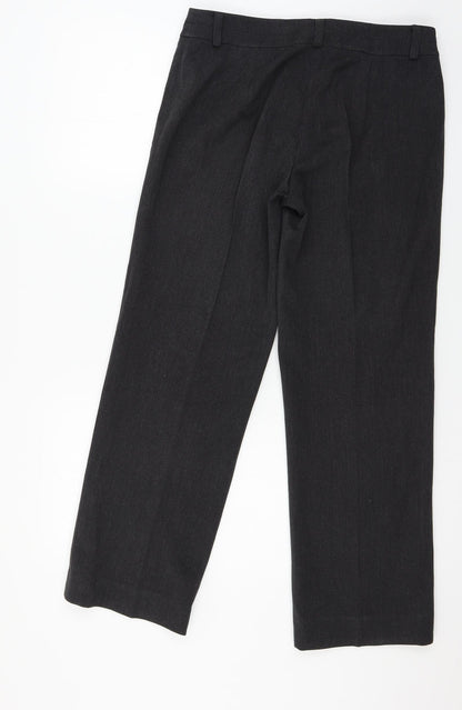 Prewron Womens Grey   Trousers  Size 32 in L27 in