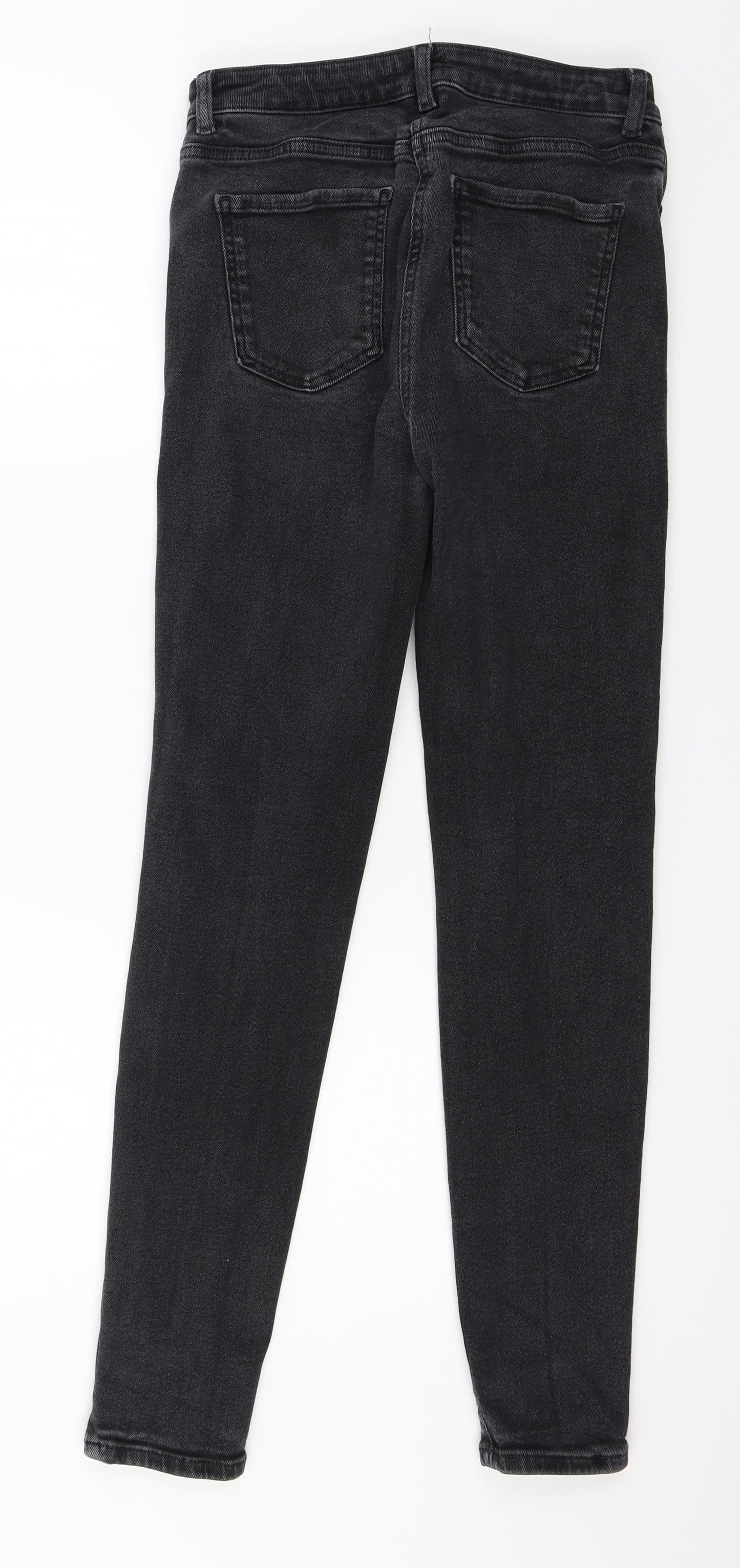 M&Co Womens Grey  Denim Skinny Jeans Size 28 in L28 in