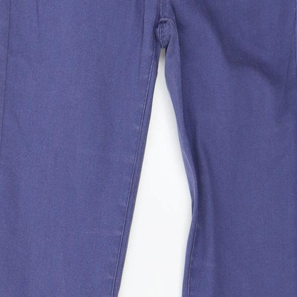 Denim & Co. Womens Blue  Denim Jegging Jeans Size 6 L29 in