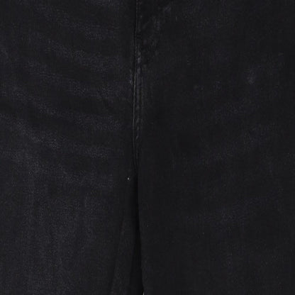 George Womens Black  Denim Skinny Jeans Size 12 L27 in