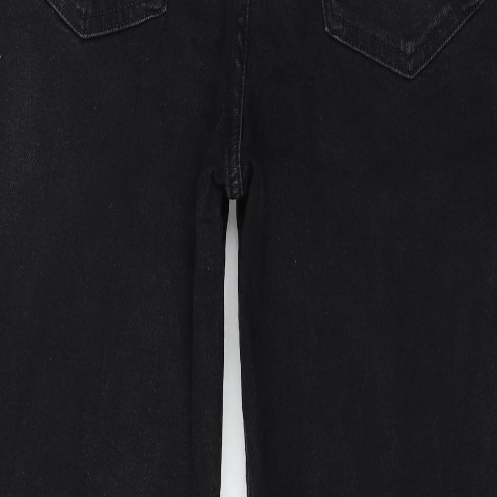 George Womens Black  Denim Skinny Jeans Size 12 L27 in