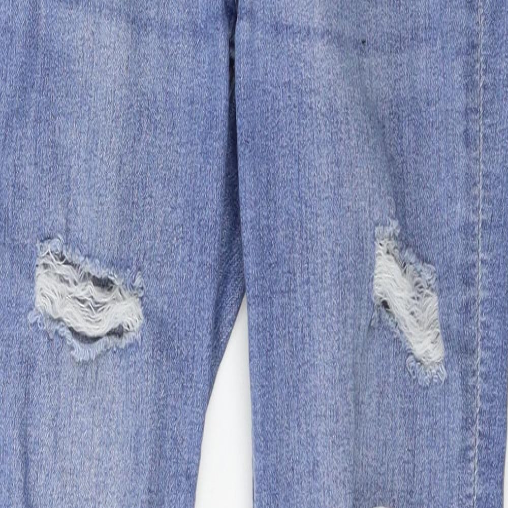 Womens UK Size 6 Divided Regular Fit Skinny Blue Jeans