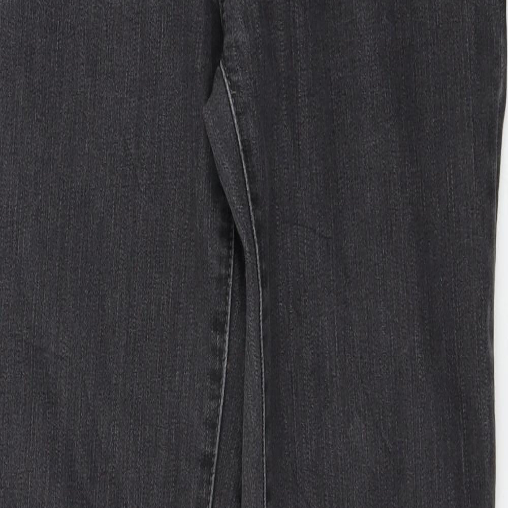 Slili Womens Black  Denim Skinny Jeans Size 28 in L31 in