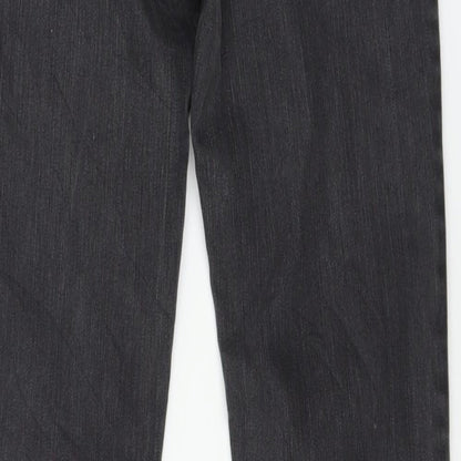 Slili Womens Black  Denim Skinny Jeans Size 28 in L31 in