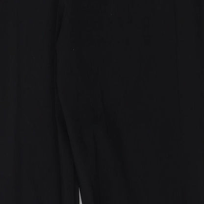 Womens UK Size 30 in Preworn Regular Fit  Black Trousers