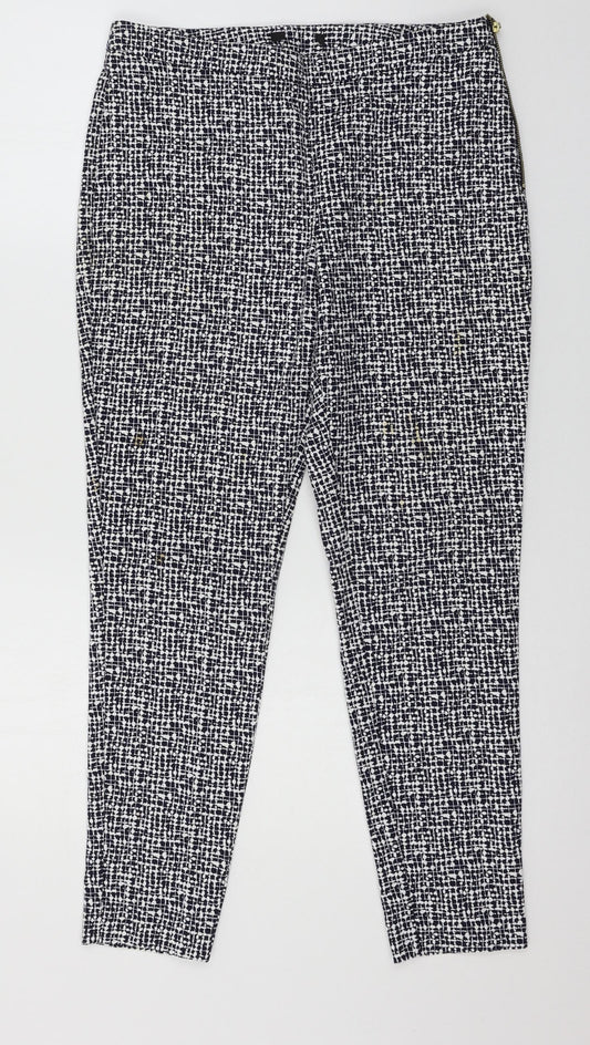 George Womens Black   Trousers  Size 10 L27 in