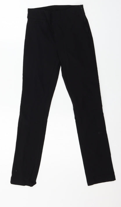 George Girls Black   Dress Pants Trousers Size 10-11 Years