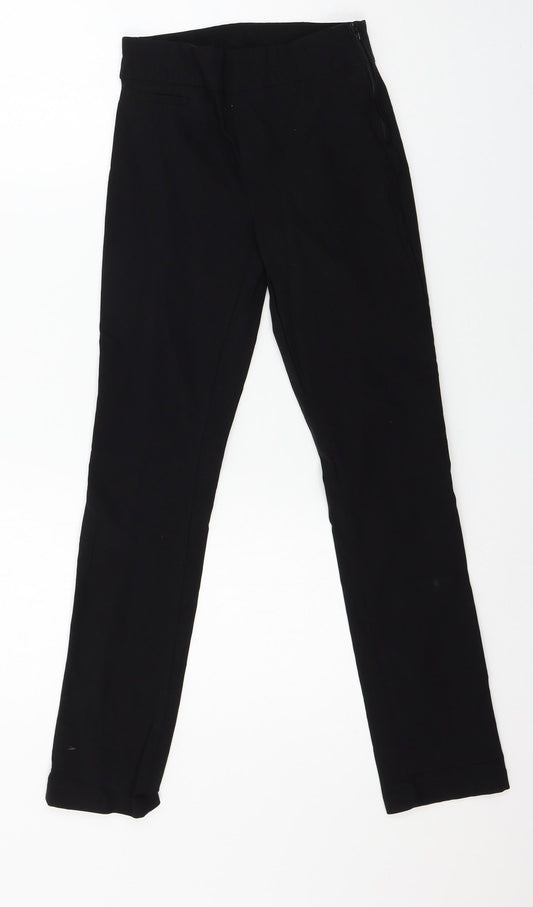 George Girls Black   Dress Pants Trousers Size 10-11 Years