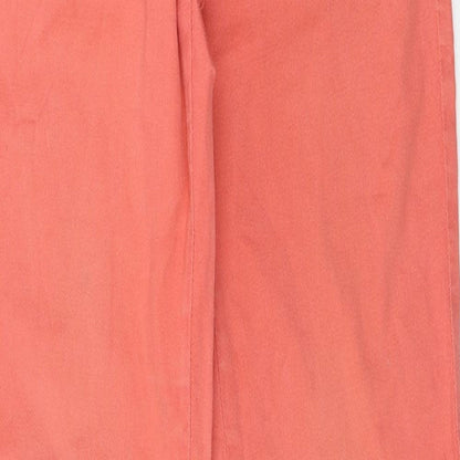 Zara Womens Orange  Denim Skinny Jeans Size 6 L31 in