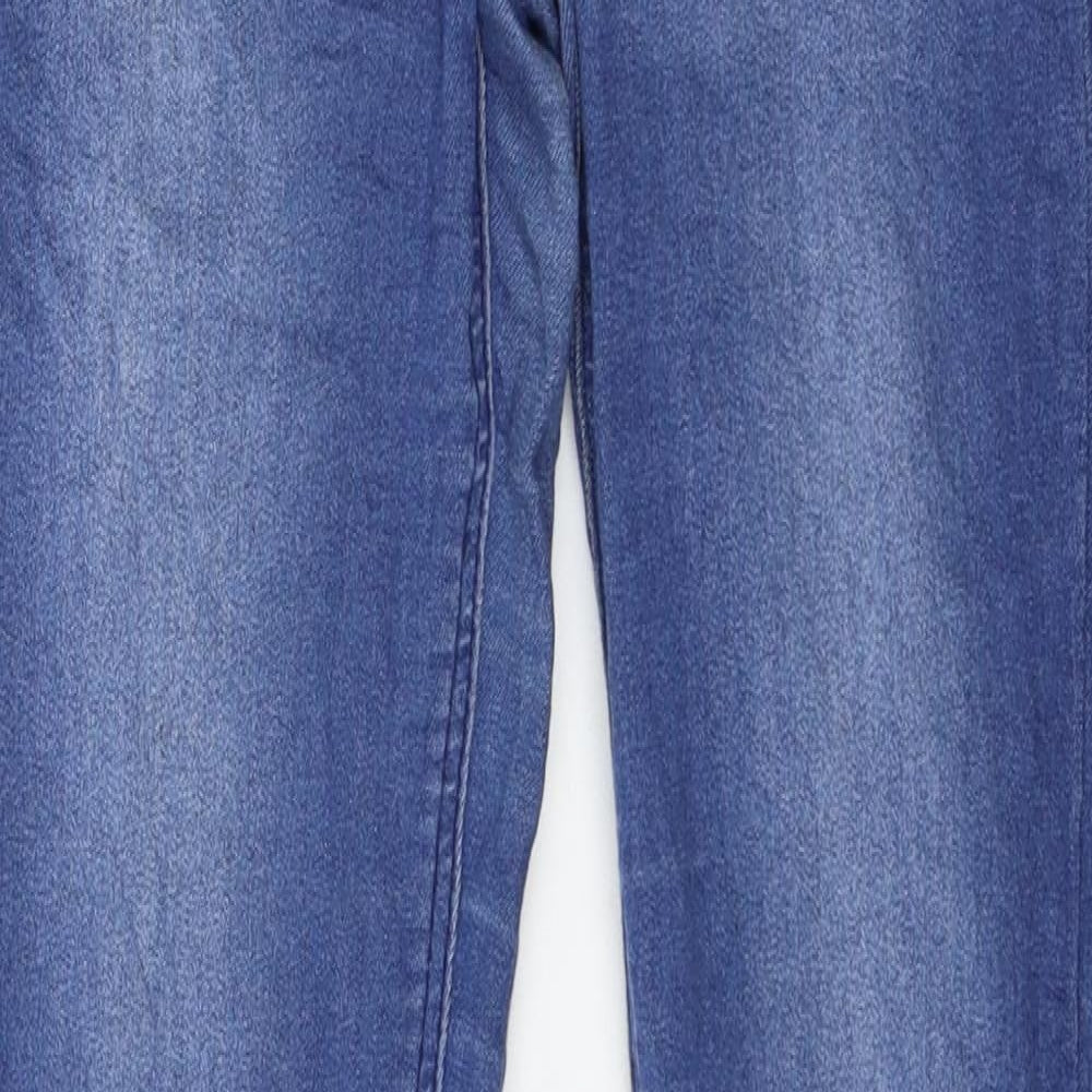 TALLY WEiJL Womens Blue  Denim Skinny Jeans Size 8 L28 in
